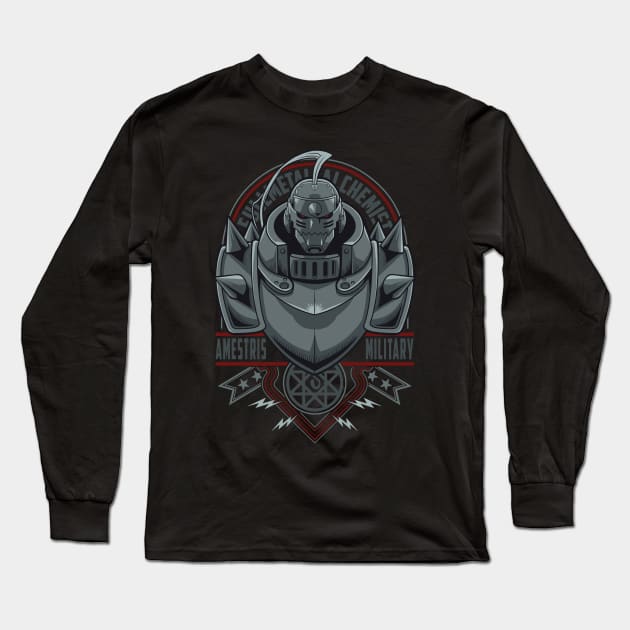 Al Elric Long Sleeve T-Shirt by RedBug01